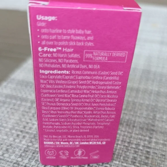 Briogeo Pink Style + Treat Stick - Picture 2 of 4